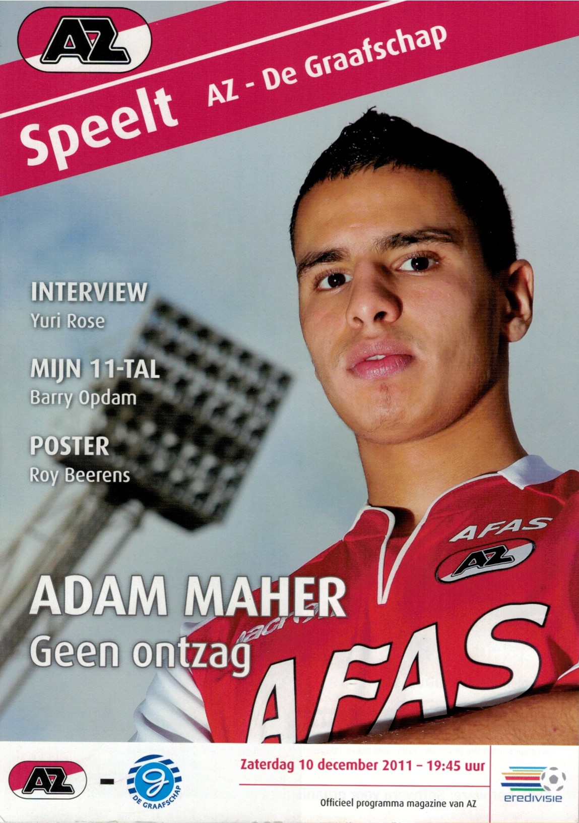 AZ Programma 10-dec-2011 De Graafschap thuis